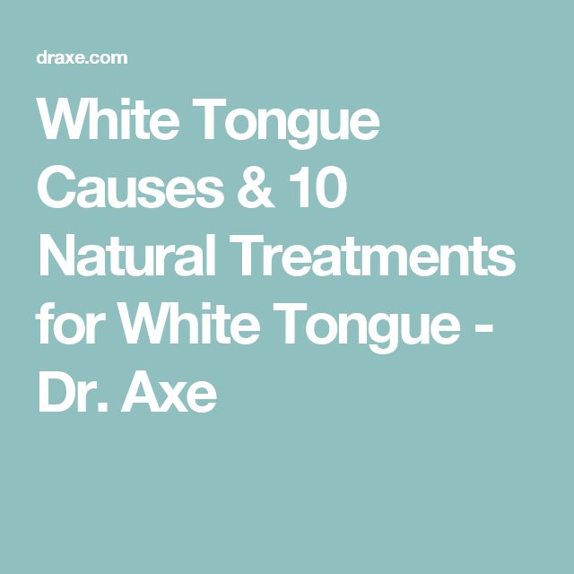 Why Do I Have a White Tongue? Your Body